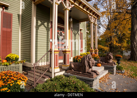 Landmark Inn, Bed and Breakfast, Cooperstown, NY Stock Photo