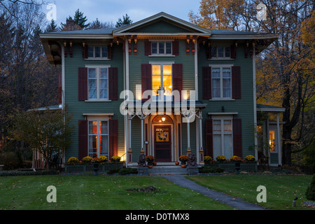 Landmark Inn, Bed and Breakfast, Cooperstown, NY Stock Photo