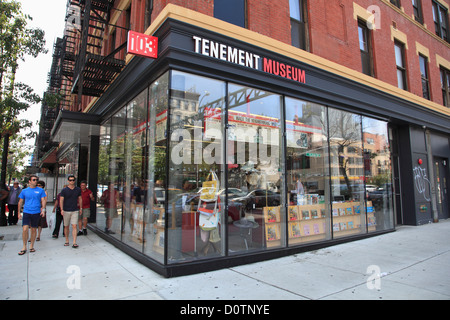 Tenement Museum, Lower East Side, Manhattan, New York City, USA Stock Photo