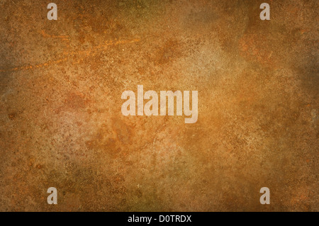 Grungy distressed rusty surface texture Stock Photo