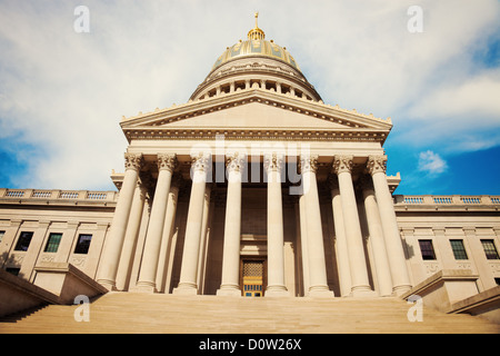 Charleston, West Virginia - State Capitol Building Stock Photo