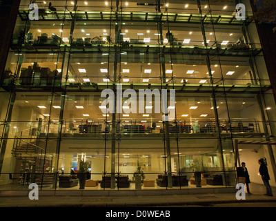 BPP Law School in Holborn,London,seen at night. Stock Photo