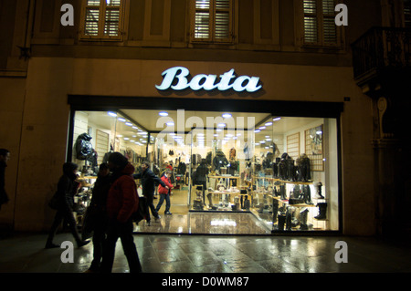 Christmas in Trieste, Italy's famous town square. Stock Photo