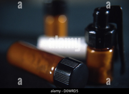 four cocaine viles still life. ©mak Stock Photo