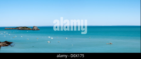 Coastline, Cancale, Brittany, France Stock Photo