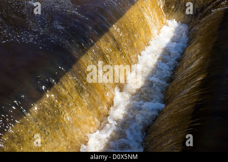 Opening to the drainage system Stock Photo