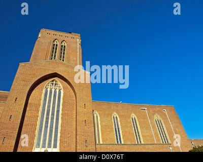 The Cathedral Church of the Holy Spirit (Guildford Cathedral) designed by Sir Edward Maufe Stock Photo