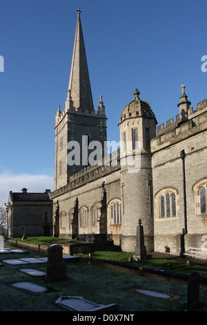 St Columb's Cathedral Londonderry Northern Ireland Stock Photo