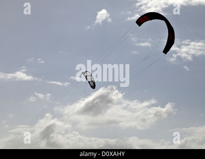 Kites and Kite Surfing Stock Photo