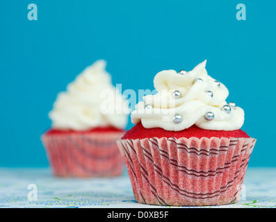 Colorful tasty muffins Stock Photo