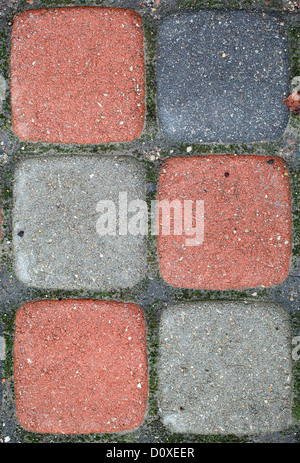 Colorful paved blocks. Stock Photo