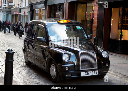 London black taxi cab. Stock Photo