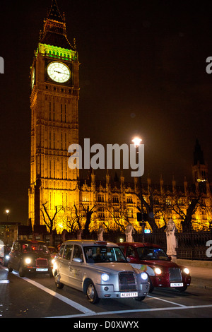 London black taxi cab. Stock Photo