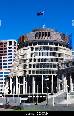 Beehive Wellington New Zealand Stock Photo: 20897437 - Alamy