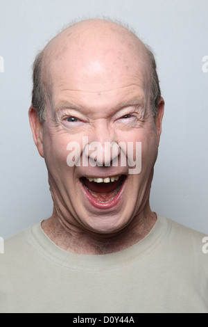 Man making a funny face Stock Photo - Alamy