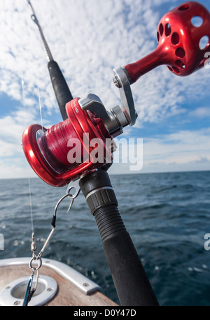 Penn International 12T offshore fishing reel Stock Photo - Alamy