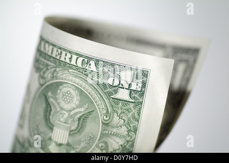 Hamburg, Germany, 1-dollar bill Stock Photo