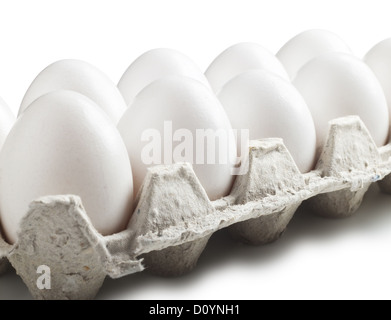 white eggs Stock Photo