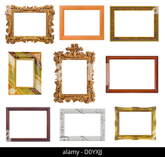 Set of frames Stock Photo