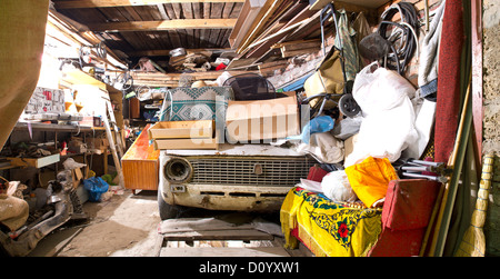 Garage inside Stock Photo