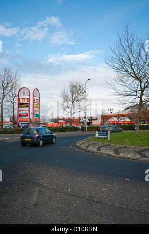 Imperial Retail Park Gravesend Kent UK Stock Photo