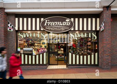 Traditional Sweet Shop UK Stock Photo