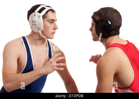 Wrestlers Stock Photo