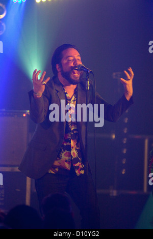 Stnnng performing at All Tomorrow's Parties,Camber Sands, Rye, sussex, England, United Kingdom. Stock Photo