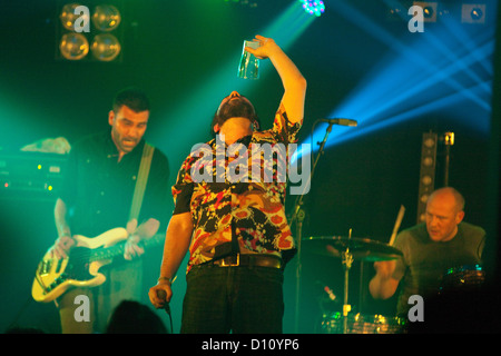 Stnnng performing at All Tomorrow's Parties,Camber Sands, Rye, sussex, England, United Kingdom. Stock Photo