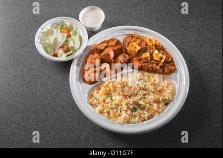 Indian Food Fast Food Paneer Raja & Chicken Tikka