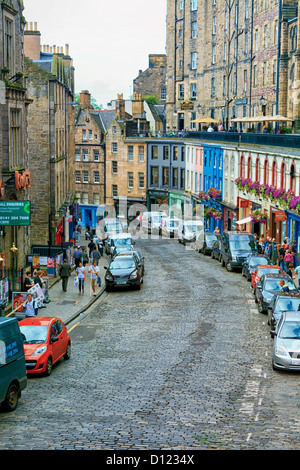 Victoria Street, Edinburgh, Scotland Stock Photo