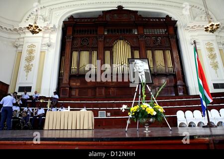 JOHANNESBURG, SOUTH AFRICA: The memorial service of Former Chief Justice Arthur Chaskalson on December 5, 2012 in the Johannesburg City Hall, South Africa. (Photo by Gallo Images / The Times / Moeletsi Mabei) Stock Photo