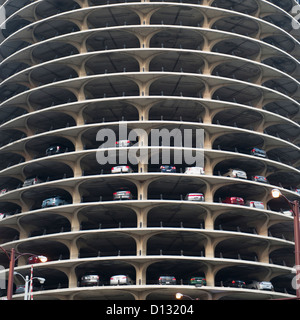 Large Parking Garage, Chicago, United States Stock Photo - Alamy