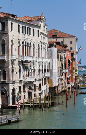 View onto the Canale Grande in Venice, Italy Stock Photo