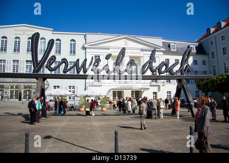 Berlin, Germany, studio theater and Deutsches Theater Stock Photo