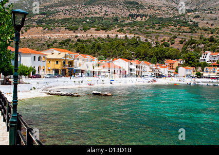 Agia Efimia traditional village at Kefalonia island in Greece Stock Photo