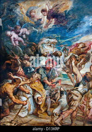 The martyrdom of Saint Livinus1633 Peter Paul Rubens 1577 - 1640 Belgium Belgian Stock Photo