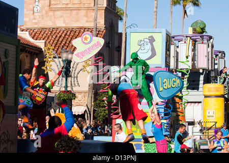 Walt Disney World Main Street Parade Stock Photo