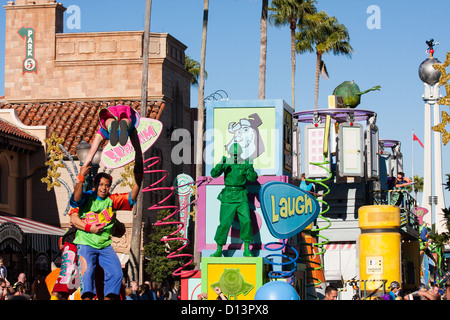 Walt Disney World Main Street Parade Stock Photo