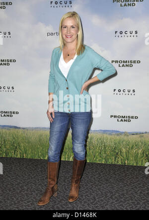 Dec. 6, 2012 - Los Angeles, California, U.S. - Angela Kinsey attending The Los Angeles Premiere of ''Promised Land'' held at the Directors Guild Of America in Los Angeles, California on December 6, 2012. 2012(Credit Image: © D. Long/Globe Photos/ZUMAPRESS.com) Stock Photo