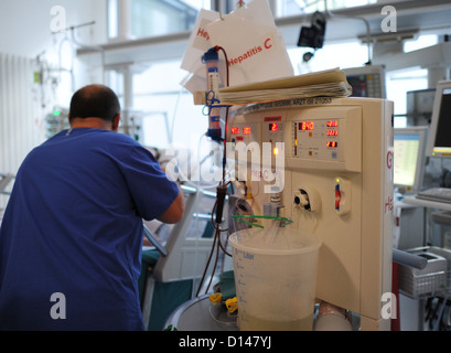 Icu Isolation An ICU nurse tends to a patient at the Intensive Care Unit at the ...