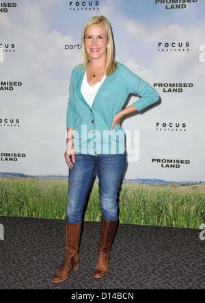 Dec. 6, 2012 - Los Angeles, California, U.S. - Angela Kinsey attending The Los Angeles Premiere of ''Promised Land'' held at the Directors Guild Of America in Los Angeles, California on December 6, 2012. 2012(Credit Image: © D. Long/Globe Photos/ZUMAPRESS.com) Stock Photo