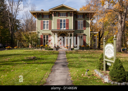 Landmark Inn, Bed and Breakfast, Cooperstown, NYC Stock Photo