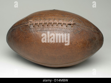 football on grey surface Stock Photo