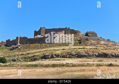 Castle of Larissa at Argos, Peloponnesus, Greece Stock Photo