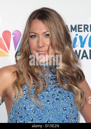 COLBIE CAILLAT THE SECOND ANNUAL AMERICAN GIVING AWARDS PASADENA CALIFORNIA USA 07 December 2012 Stock Photo