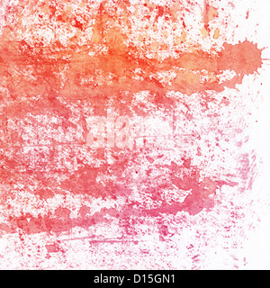 Abstract watercolor hand painted background. Made myself. Stock Photo