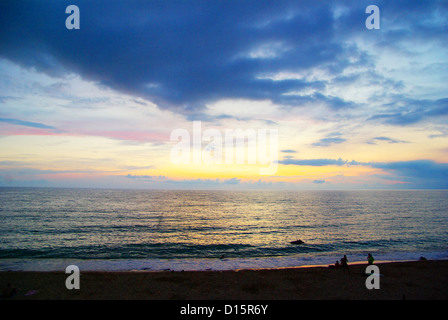 Fantastic sunset over the sea Stock Photo - Alamy