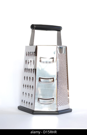 metal grater isolated on white Stock Photo