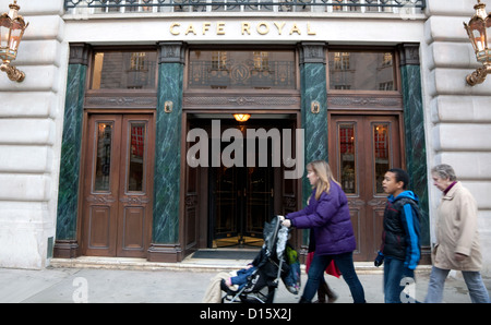 Cafe Royal in Regent Street reopens after major renovation by architect Sir David Chipperfield, London Stock Photo